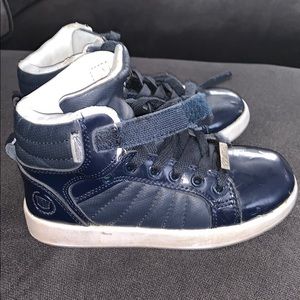 Navy blue toddler  sneakers